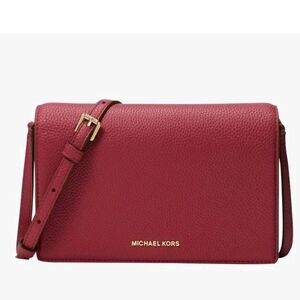 Michael Kors Deep Red Crossbody Bag